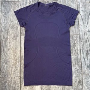 Purple swiftly short sleeve